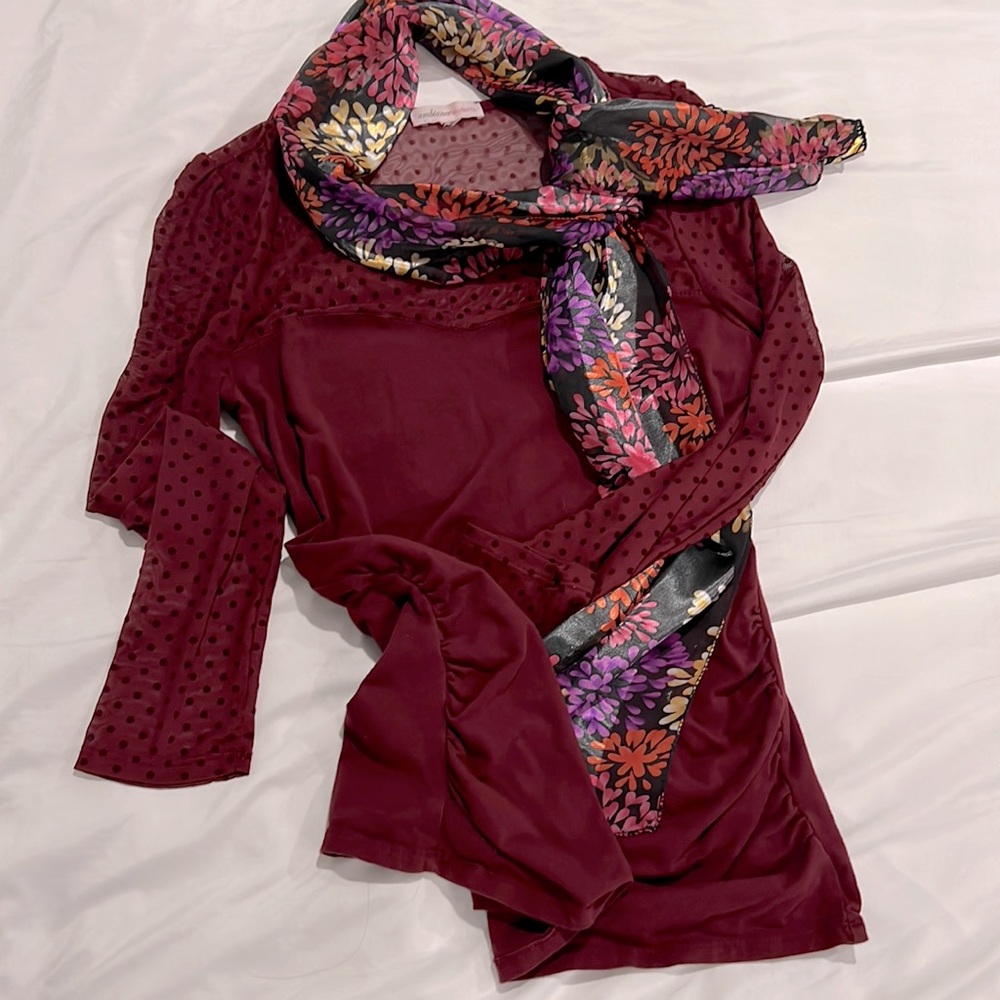 Ambiance Maternity adorable top, medium